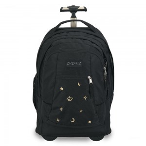 JanSport Driver 8 Rolling Arbeitsrucksäcke Rucksäcke Schwarz | BCHSO30093