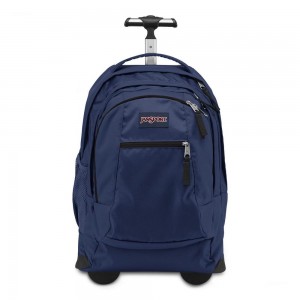 JanSport Driver 8 Rolling Arbeitsrucksäcke Rucksäcke Navy | CHEGJ52666