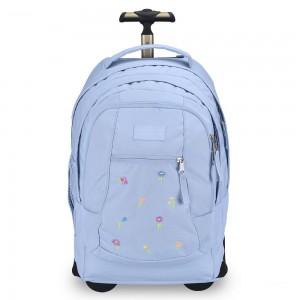 JanSport Driver 8 Rolling Arbeitsrucksäcke Rucksäcke Blau | CHNZX25613