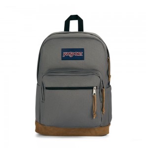 JanSport Right Pack Laptop Rucksack Rucksäcke Tiefesgrau | CHICD66855