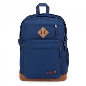 JanSport SUEDE CAMPUS Laptop Rucksack Rucksäcke Navy | SCHNY86484