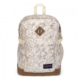 JanSport SUEDE CAMPUS Laptop Rucksack Rucksäcke Beige | DCHKV91799