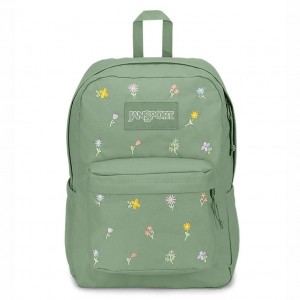 JanSport SuperBreak® Plus Laptop Rucksack Rucksäcke Grün | CHQCS29091