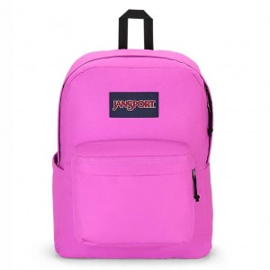 JanSport SuperBreak® Plus Laptop Rucksack Rucksäcke Rosa | CHZPD33928