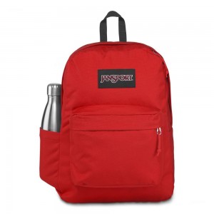 JanSport SuperBreak® Plus Laptop Rucksack Rucksäcke Rot | XCHBH71447