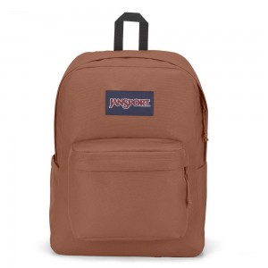 JanSport SuperBreak® Plus Laptop Rucksack Rucksäcke Braun | SCHNY23441