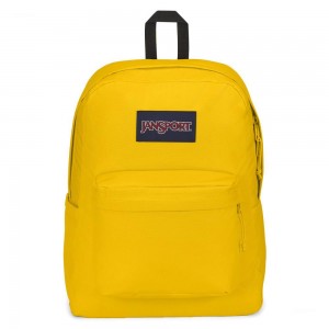 JanSport SuperBreak® Plus Laptop Rucksack Rucksäcke Zitrone | CHIIZ16021