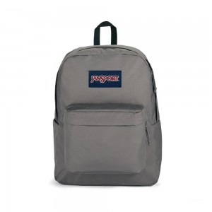 JanSport SuperBreak® Plus Laptop Rucksack Rucksäcke Tiefesgrau | FCHUI50603