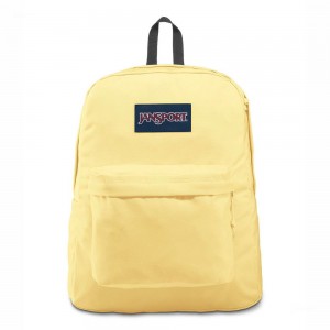 JanSport SuperBreak® Plus Laptop Rucksack Rucksäcke Gelb | BCHSD63403