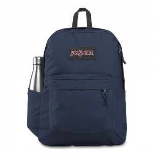 JanSport SuperBreak® Plus Schulrucksäcke Rucksäcke Navy | ECHHC32403