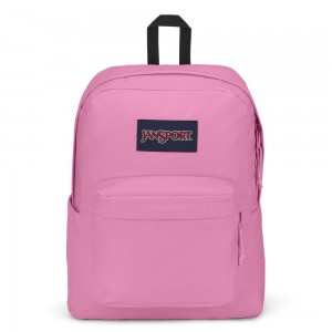 JanSport SuperBreak® Plus Schulrucksäcke Rucksäcke Rosa | CHDFL28211