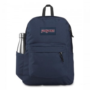 JanSport SuperBreak® Schulrucksäcke Rucksäcke Navy | SCHVO73672