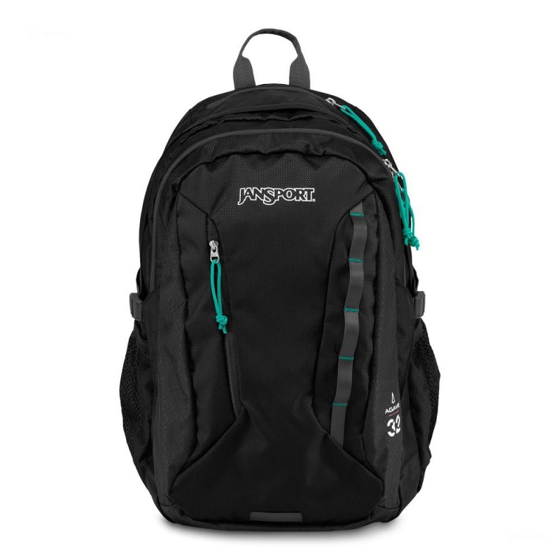 JanSport Agave Laptop Rucksack Rucksäcke Schwarz | DCHKV57567