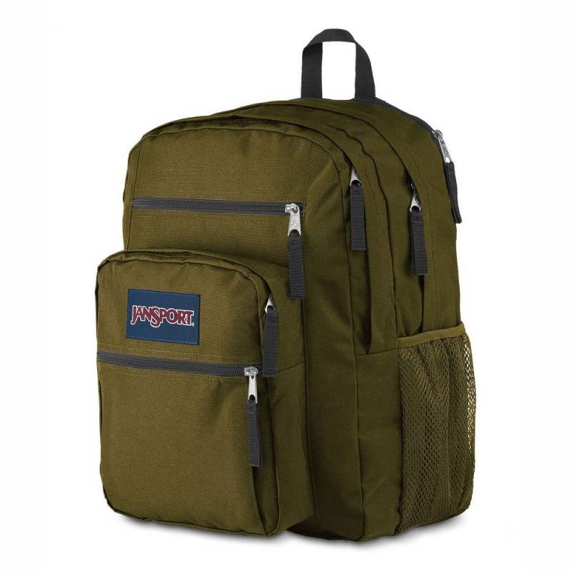 JanSport BIG STUDENT Laptop Rucksack Rucksäcke Olivgrün | CHXBR83275