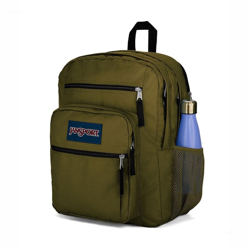 JanSport BIG STUDENT Laptop Rucksack Rucksäcke Olivgrün | CHXBR83275