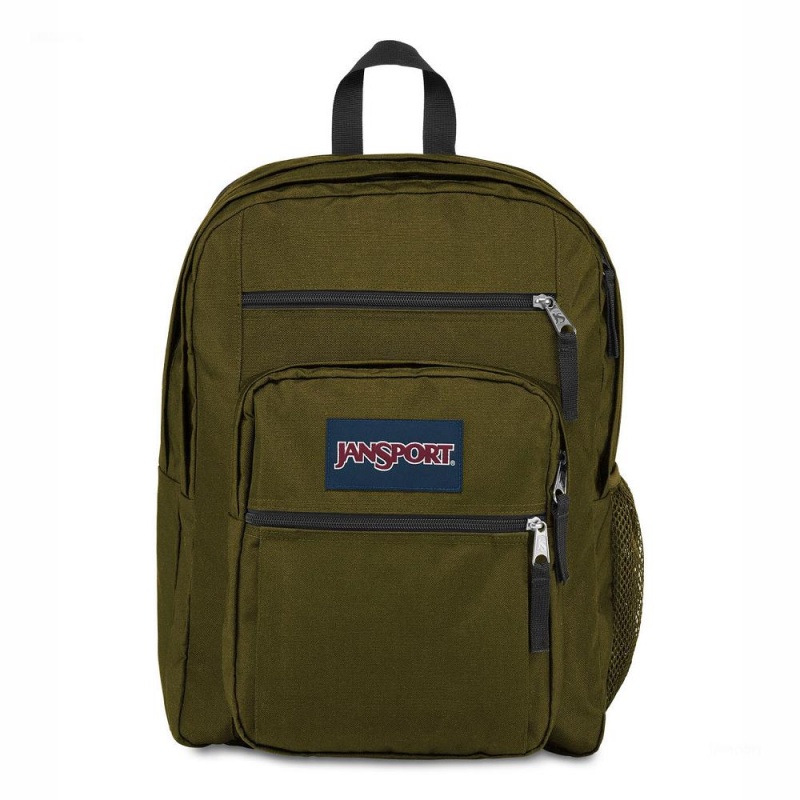 JanSport BIG STUDENT Laptop Rucksack Rucksäcke Olivgrün | CHXBR83275