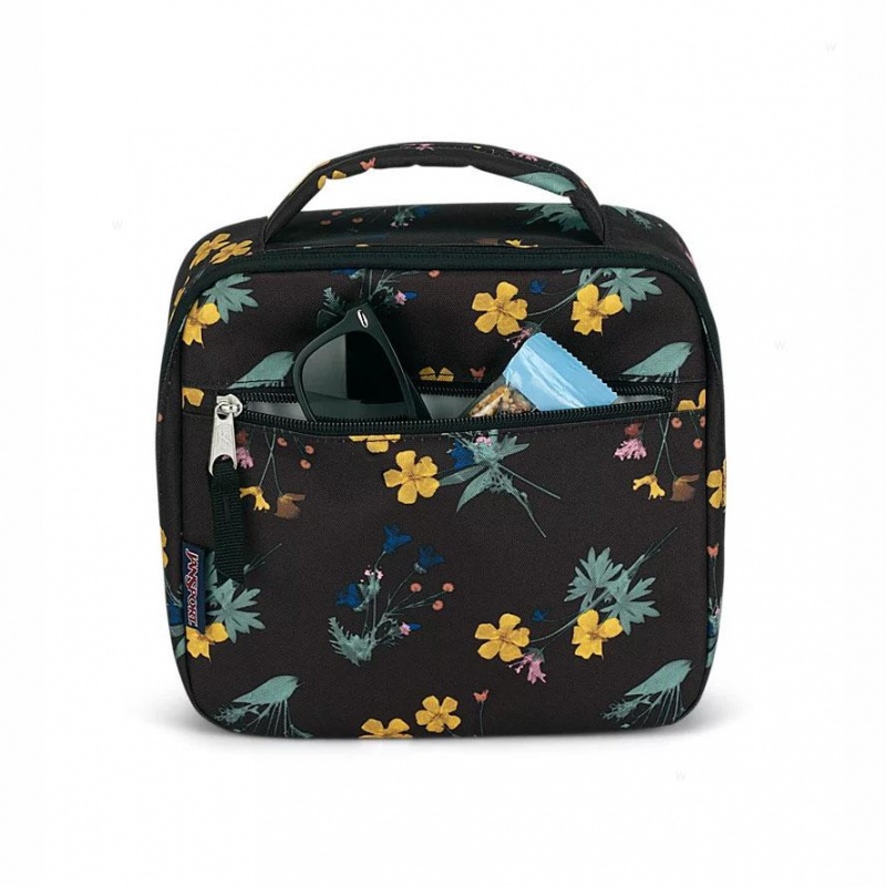 JanSport DARK FLORA BUNDLE Schulrucksäcke Rucksäcke Braun | ACHDF72103