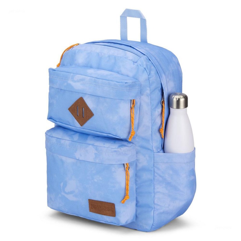 JanSport Double Break Laptop Rucksack Rucksäcke Blau | ECHHC96163