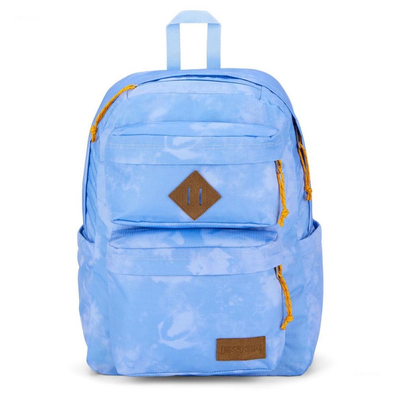 JanSport Double Break Laptop Rucksack Rucksäcke Blau | ECHHC96163