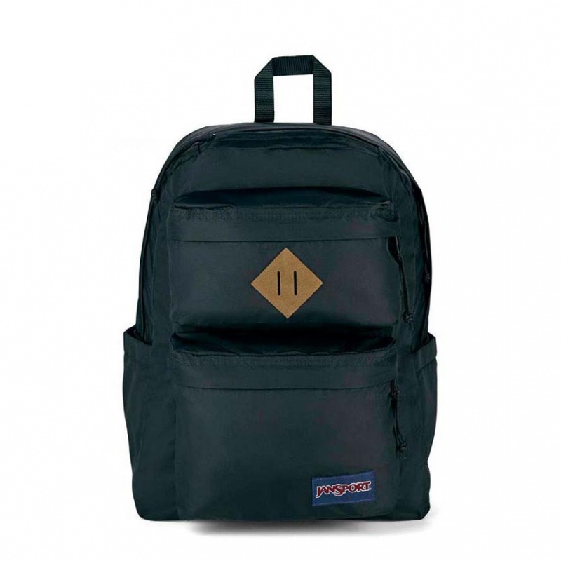 JanSport Double Break Schulrucksäcke Rucksäcke Schwarz | CHZPD67241