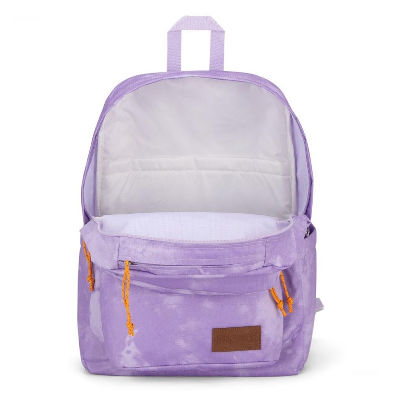 JanSport Double Break Schulrucksäcke Rucksäcke Lila | LCHTR40354