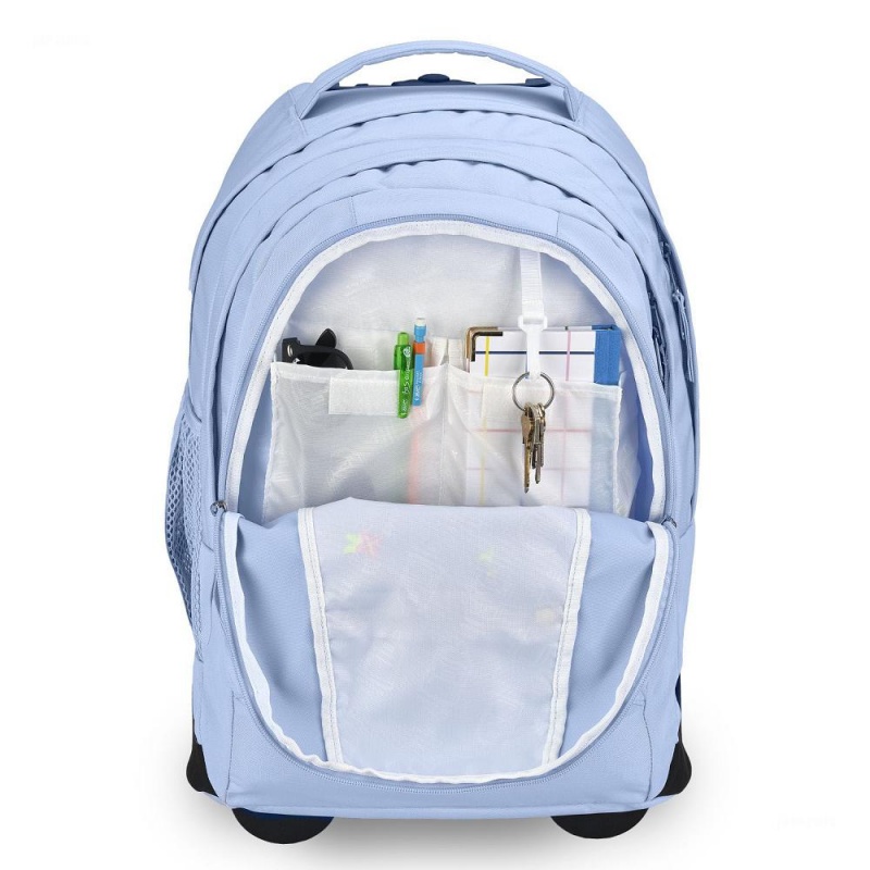 JanSport Driver 8 Rolling Arbeitsrucksäcke Rucksäcke Blau | CHNZX25613