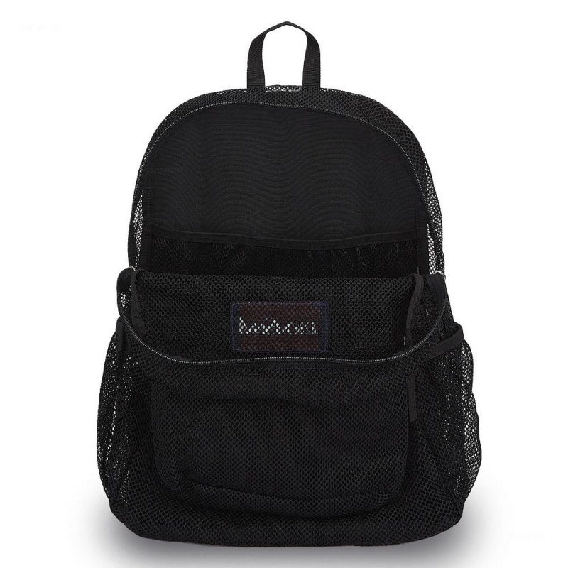 JanSport ECO MESH PACK Schulrucksäcke Rucksäcke Schwarz | GCHUC84766