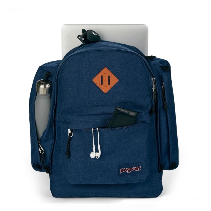 JanSport Field Pack Laptop Rucksack Rucksäcke Navy | CHEAH10329