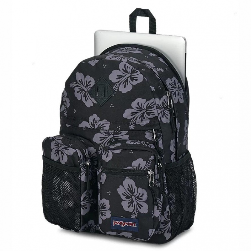 JanSport GRANBY Laptop Rucksack Rucksäcke Schwarz Grau | PCHQX32701