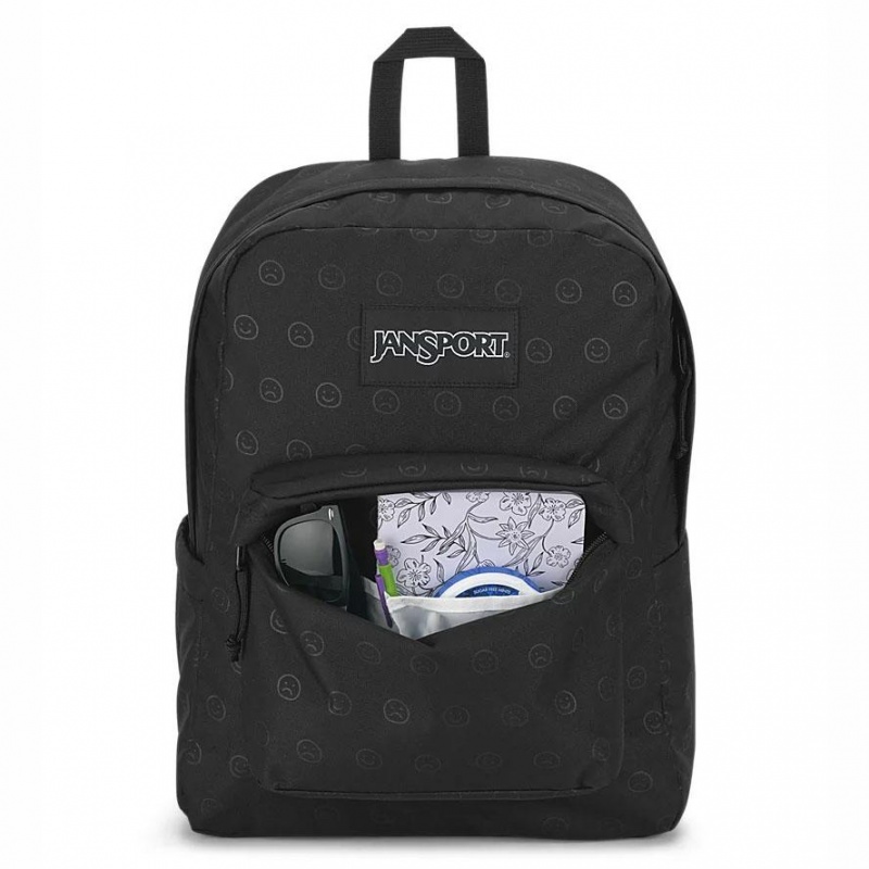 JanSport HAPPY AND SAD BUNDLE Schulrucksäcke Rucksäcke Schwarz | CHJVR66157