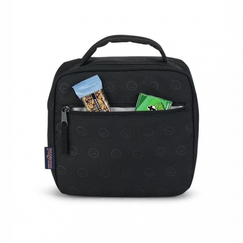 JanSport HAPPY AND SAD BUNDLE Schulrucksäcke Rucksäcke Schwarz | CHJVR66157