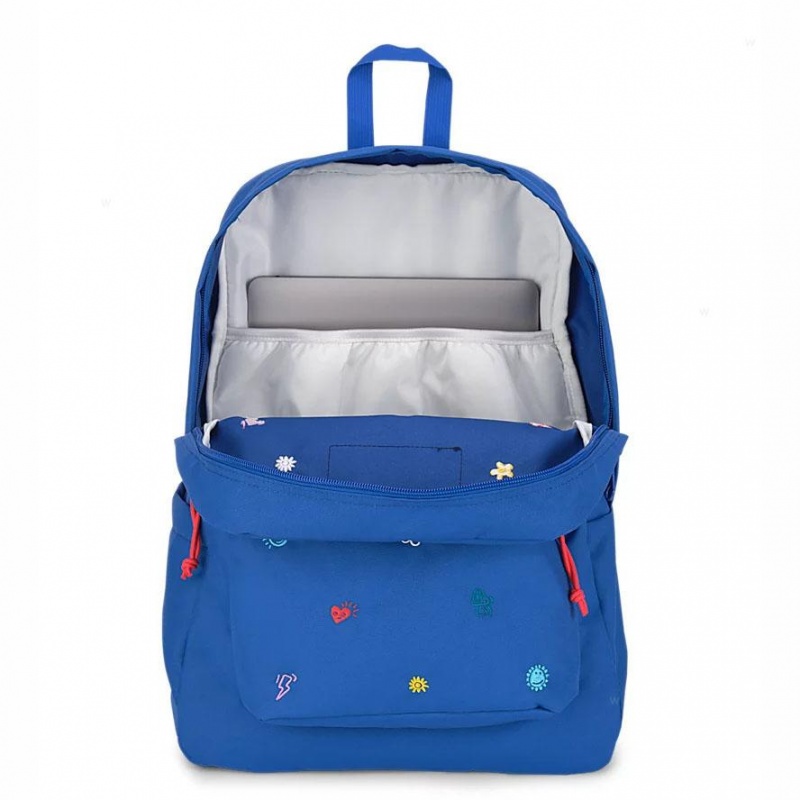 JanSport KIDCORE CHARMS BUNDLE Schulrucksäcke Rucksäcke Blau | PCHQX31698