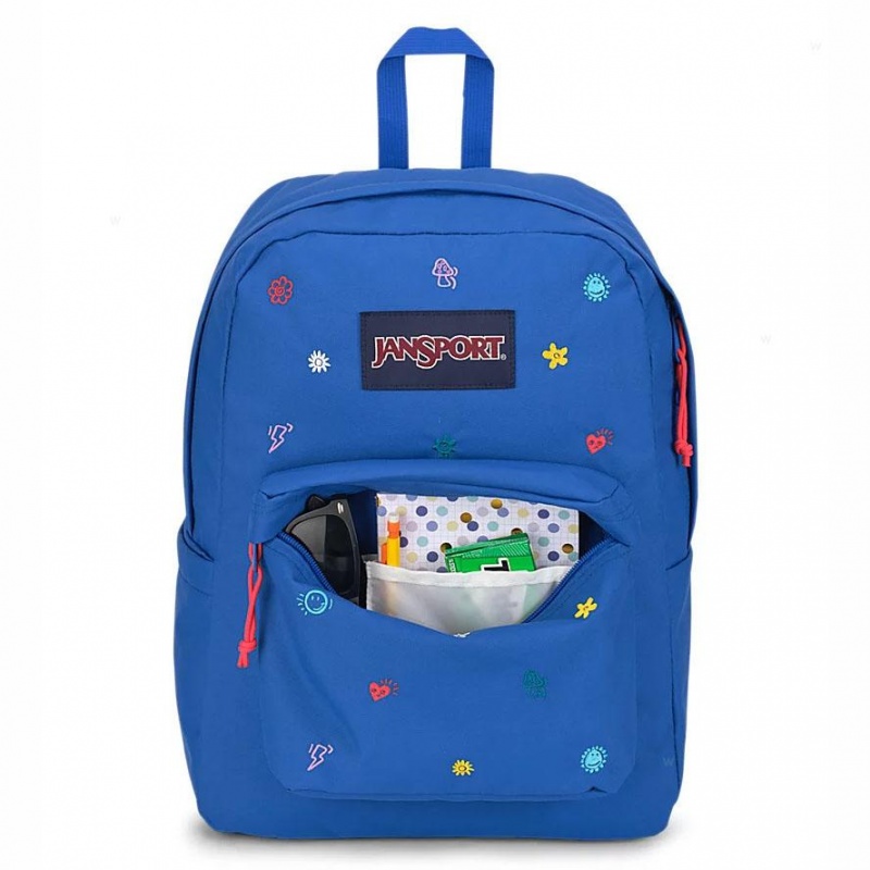 JanSport KIDCORE CHARMS BUNDLE Schulrucksäcke Rucksäcke Blau | PCHQX31698