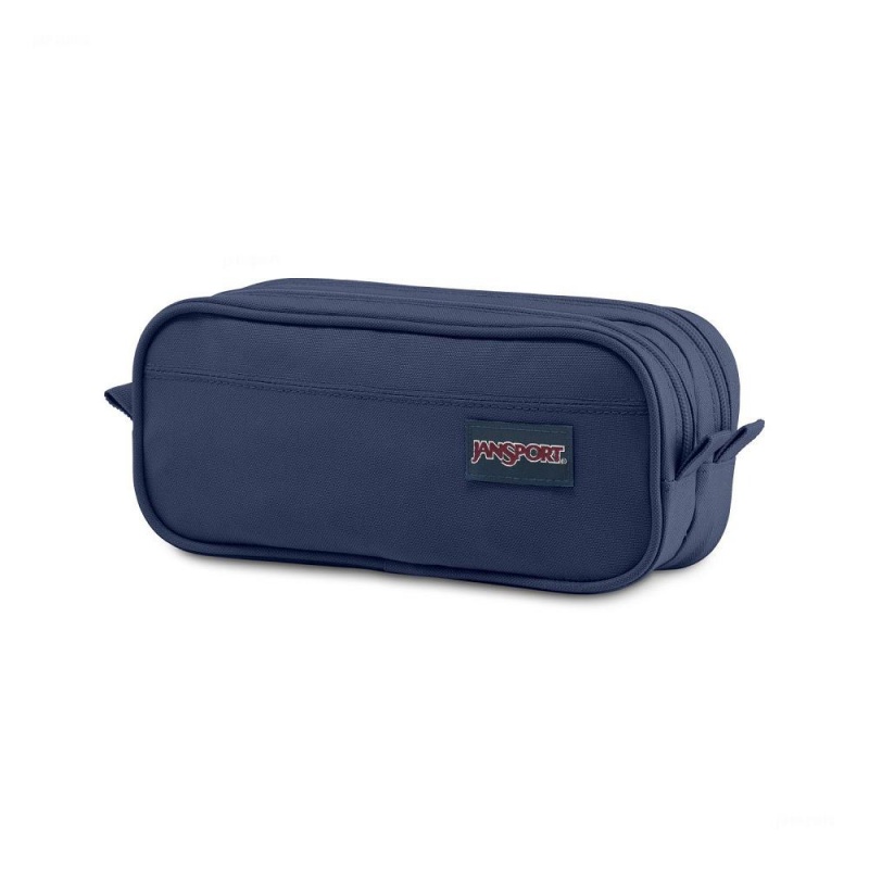 JanSport Large Accessory Pouch Federmäppchen Taschen Navy | UCHND15206