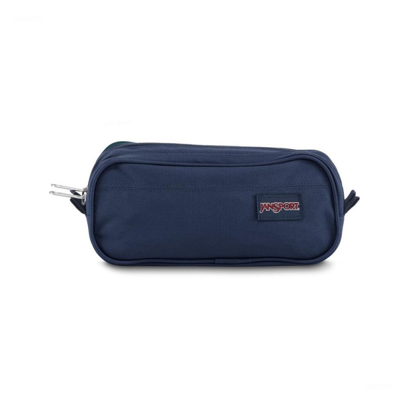 JanSport Large Accessory Pouch Federmäppchen Taschen Navy | UCHND15206