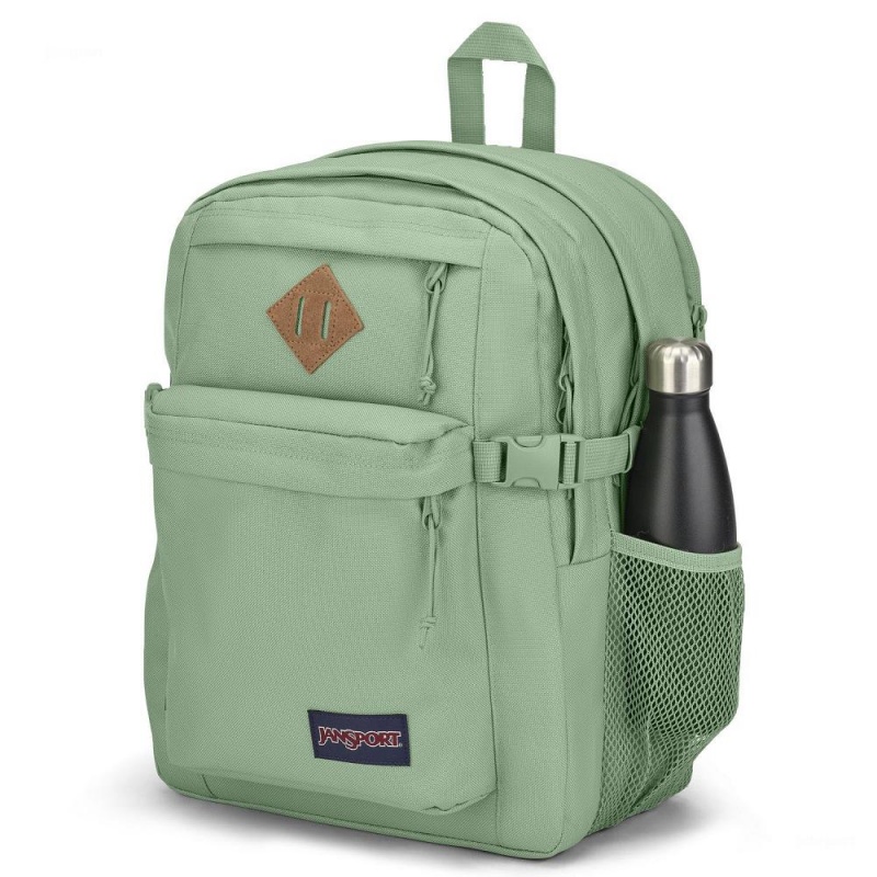 JanSport Main Campus FX Laptop Rucksack Rucksäcke Grün | CHJZR32698