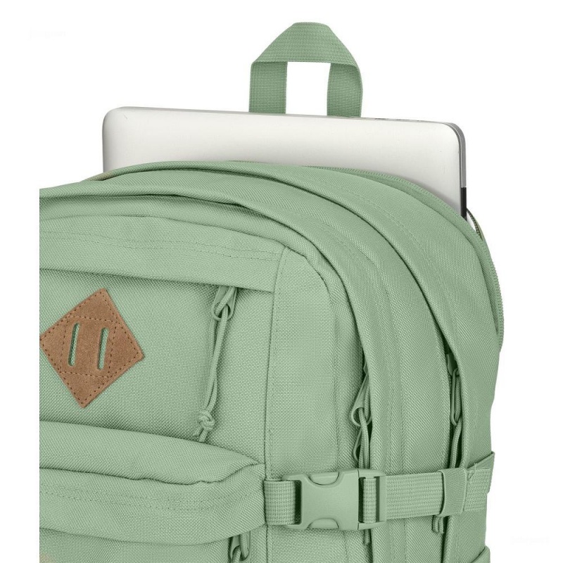 JanSport Main Campus FX Laptop Rucksack Rucksäcke Grün | CHJZR32698