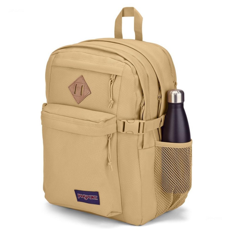 JanSport Main Campus FX Schulrucksäcke Rucksäcke Khaki | CHIIZ41489