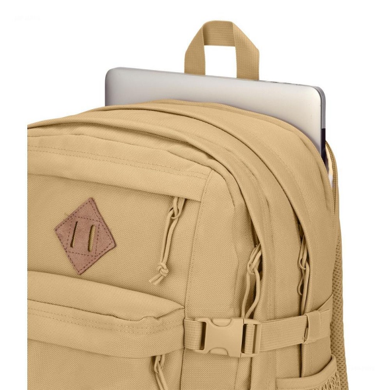 JanSport Main Campus FX Schulrucksäcke Rucksäcke Khaki | CHIIZ41489