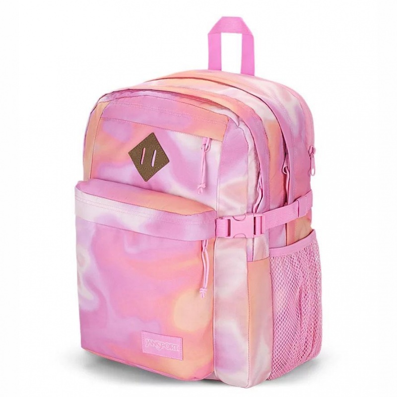 JanSport Main Campus Laptop Rucksack Rucksäcke Rosa | CHQAV90788