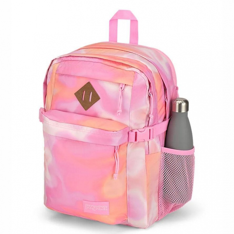 JanSport Main Campus Laptop Rucksack Rucksäcke Rosa | CHQAV90788