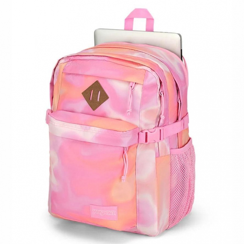 JanSport Main Campus Laptop Rucksack Rucksäcke Rosa | CHQAV90788