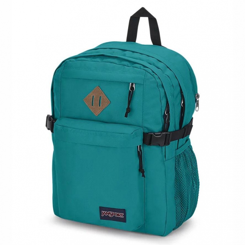 JanSport Main Campus Laptop Rucksack Rucksäcke Grün | SCHNY75562