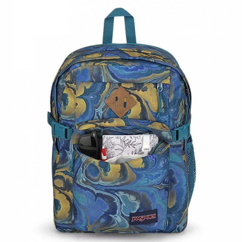 JanSport Main Campus Laptop Rucksack Rucksäcke Blau | CHJZR65509