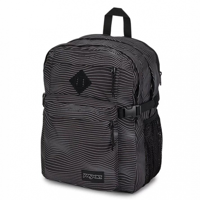 JanSport Main Campus Laptop Rucksack Rucksäcke Schwarz | DCHVO53614