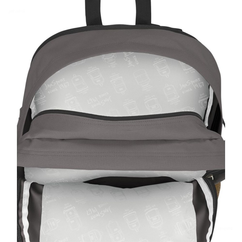 JanSport Main Campus Laptop Rucksack Rucksäcke Tiefesgrau | ECHHC59751