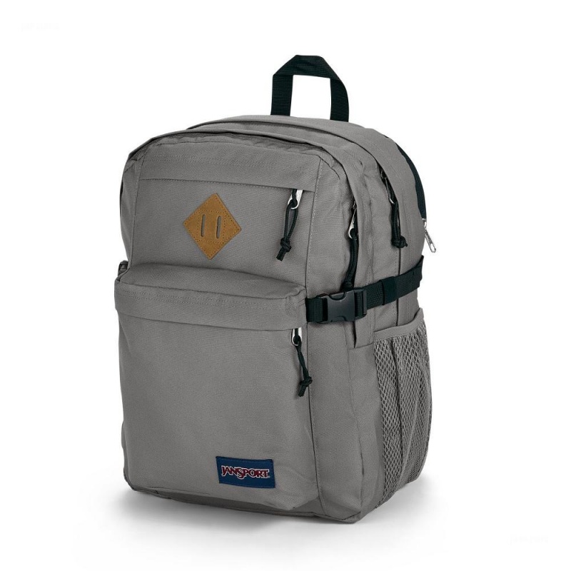 JanSport Main Campus Laptop Rucksack Rucksäcke Tiefesgrau | ECHHC59751