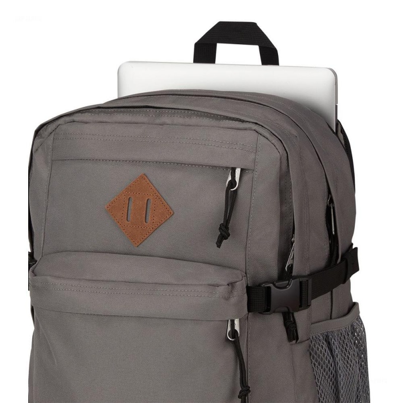 JanSport Main Campus Laptop Rucksack Rucksäcke Tiefesgrau | ECHHC59751