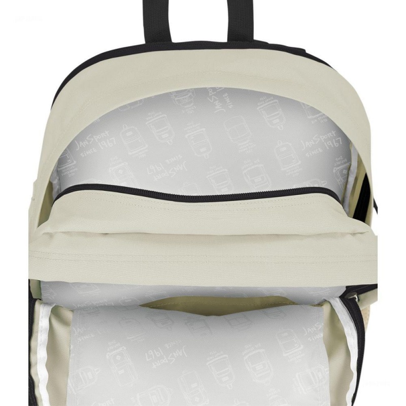 JanSport Main Campus Schulrucksäcke Rucksäcke Beige | CHZDE16768