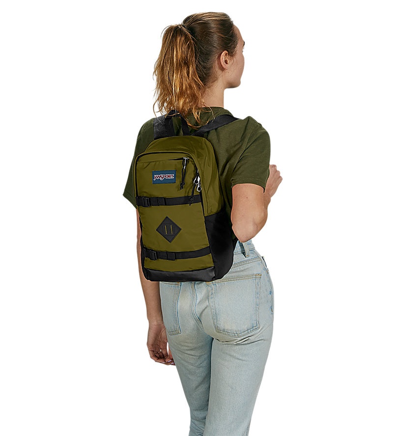 JanSport Off Campus Sling Kuriertaschen Rucksäcke Olivgrün | CHIIZ52938